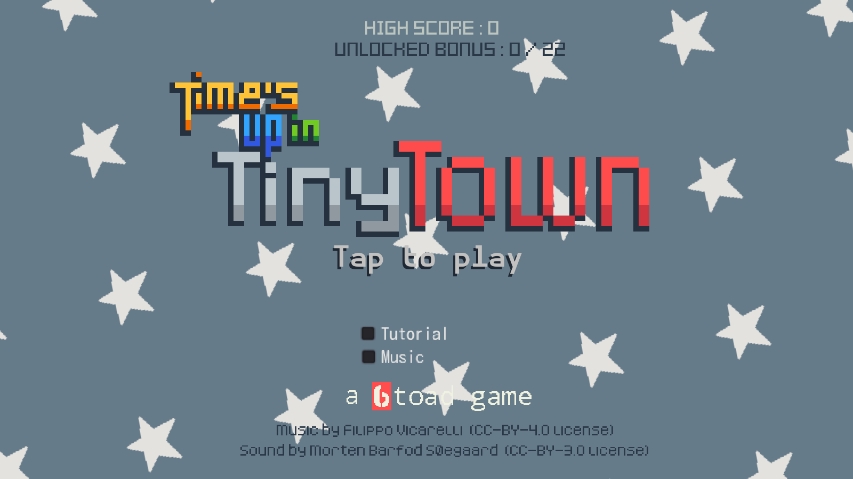 建造小镇模拟器（Tiny Town）