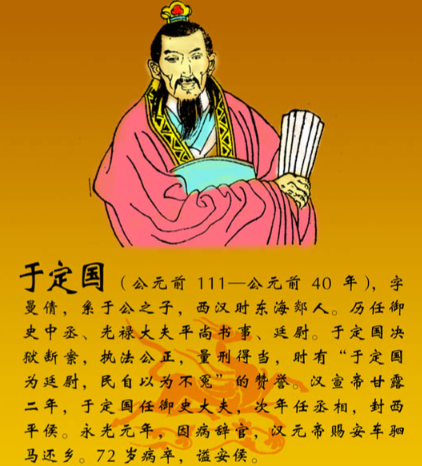 西汉贤相于定国：从“天下无冤”到引咎辞官的仕途终章