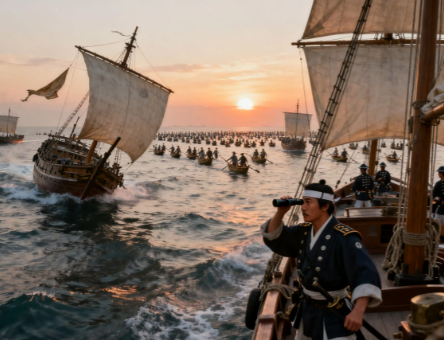 鸣梁海战：明朝的“缺席”与历史的真相