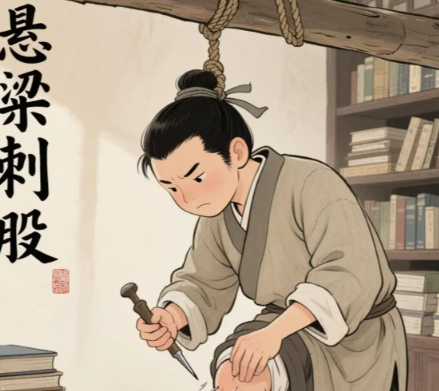 悬梁刺股:千年传承的勤学精神图腾