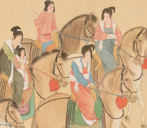 虢国夫人女扮男装：盛唐风尚下的个性彰显与社会映射