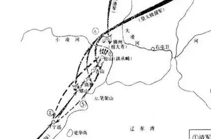 松锦兵溃：明末辽东战局的彻底崩盘