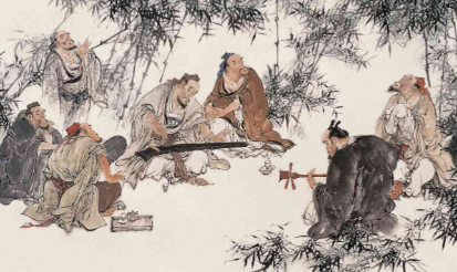 山水为盾，清谈作甲：竹林七贤乱世避世的无奈与坚守