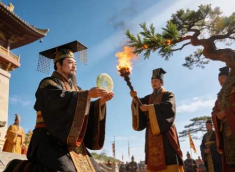 泰山之巅，帝业昭彰：秦始皇封禅，一场叩问天地的千古盛典