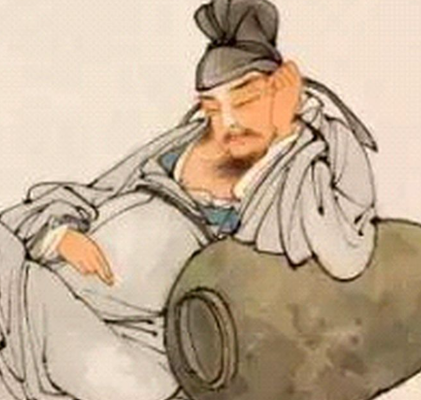 刘伶以酒为舟,渡尽俗务风波