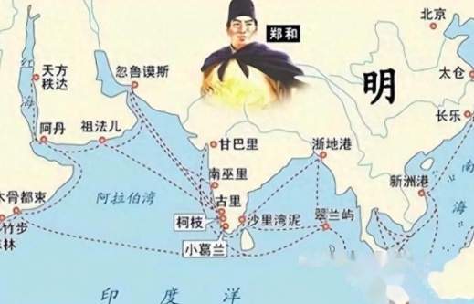 郑和扬帆七下西洋,巨舰纵横扬威万国
